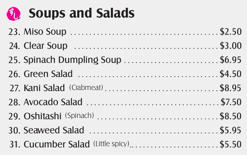 Soups-Salads